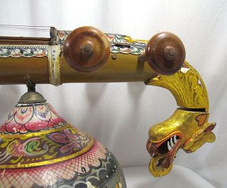   Veena Sitar Mughal Moghul Carnatic Indian Instrument Kashmir yqz