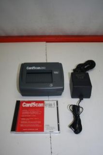 Cardscan Model 300 Business Card Scanner Tested with Power and 