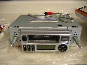 Jensen Am FM Cassette Indash Car Stereo Radio Shaft