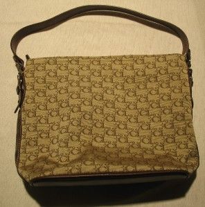 Carryland Gold CL Handbag or Purse Brown Leather