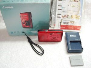 Canon PowerShot SD780 Is 12 1 MP Digital Camera Red
