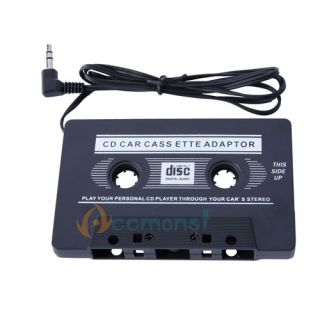 New Car Cassette Tape Adapter Transmitters for  iPod Nano CD iPhone 