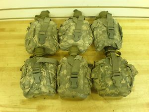 MILITARY 1 QT OD CANTEENS CANTEEN CUPS COVER POUCHES GENTLY USED