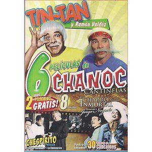 Tin Tan Y Ramon Valdez Chanoc Cantinflas DVD NEW 8 Pk Pedro Infante 