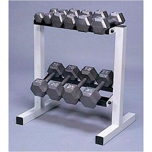 Cap Barbell 150 lbs Solid Hex Dumbbell Set with Rack SDGS 150R