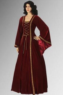 Baroque Vintag Gown Medieval Renaissance Dress Fair