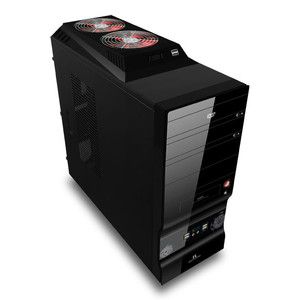 Computer Case Middle Tower ATX Micro ATX R460 Black Mid