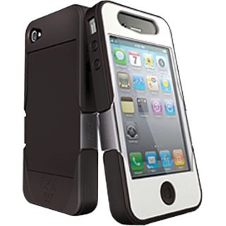 iskin revo4 case for iphone 4 falcon white black innovation in screen 