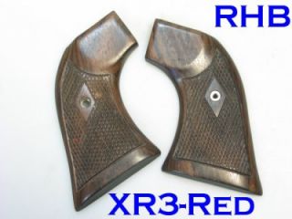RBH Eagle Rosewood Custom Gun Grips Ruger Blackhawk Single Six XR3 Red 