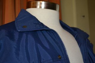 North Carolina Tarheels UNC Nike Vintage Blue Winter Football Jacket 