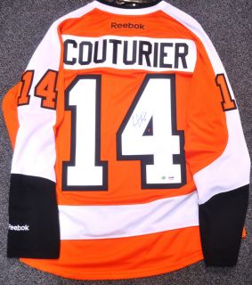 Sean Couturier Hand Signed Philadelphia Flyers Official Jersey PSA DNA 