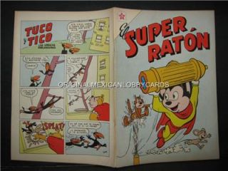 Mighty Mouse El Super Raton 91 Mex Novaro Comic 1959