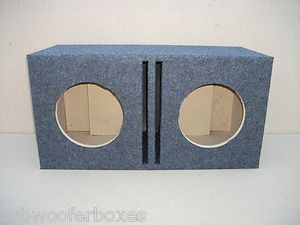 10 Dual Alpine Type R Ported Subwoofer Box 10 inch 2 Hole Sub Boxes 