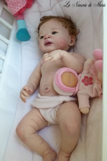 Reborn Baby Girl Doll Prototype Victoria Sheila Michael