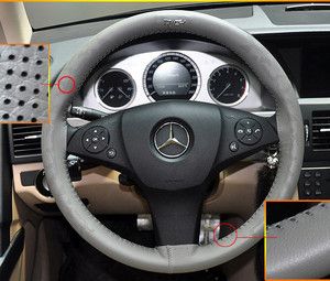   Car Auto Genuine Leather Steering Wheel Cover Car Accessories