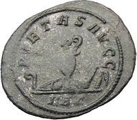 Carinus as Caesar 282AD Silvered Ancient Roman Coin Jug, patera, knife 