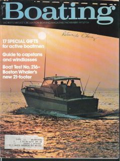    Boston Whaler Lake Powell Cape Cod Brazil Saga Carrie Ann IV 11 1973