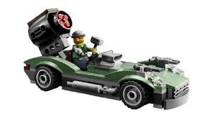 Lego Monster Fighters HERO Car & Jack McHammer Minifigure 9468 Castle 