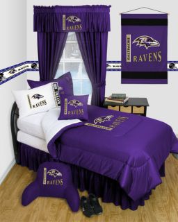 Baltimore Ravens Bedroom Decor More Items Buy 3 Items and Free 