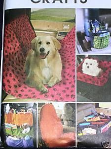 Pet Seat Covers Organizers Car Seat Sewing Pattern