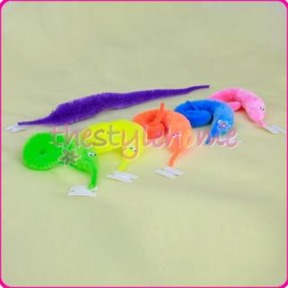   Fuzzy Worm Carnival Halloween Party Toy Kids Funny Cat Toy