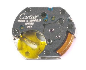 Cartier 057 Quartz Movement Watch for Parts