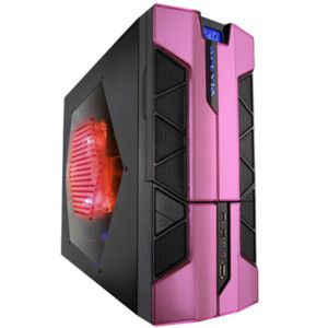 Apevia x PLORER2 PK Pink ATX Mid Tower Computer Case