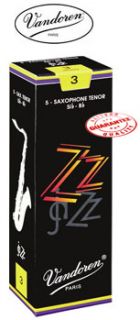 Vandoren Zz Series Tenor Saxophone Reeds ~Sizes 2, 2.5, 3, 3.5, 4~Box 