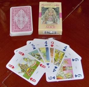    BY publisher LoScarabeo of Torino NEW ALICE IN WONDERLAND CARD GAME