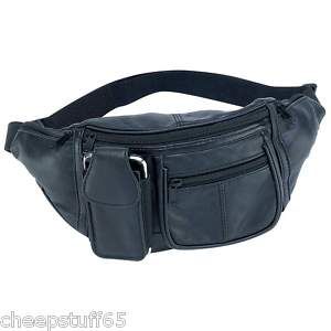 Lambskin Leather Money Belt Bag Fanny Pak Waist Bag New