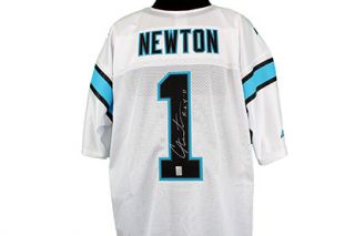 Cam Newton Autographed Carolina Panthers Jersey Roy 11 w Newton 