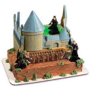 Harry Potter Cake Topper Decoration Party Kit CASTLE Birthday Set Kit 