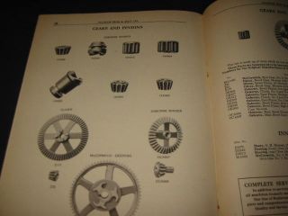   1938 Mowers Parts Catalog Illinois Iron Bolt Co Carpentersville