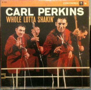 Carl Perkins Whole Lotta Shakin LP WLP 58 VG CL 1234