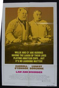 Law and Disorder 74 Carroll OConnor Ernest Borgnine Original Movie 