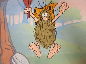RARE Hanna Barbera Captain Caveman Cartoon Original Production 