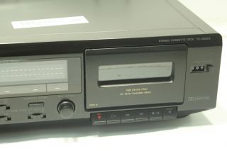 Sony Stereo Cassette Deck Dual Tape Player Recorder TC WE305 Used 