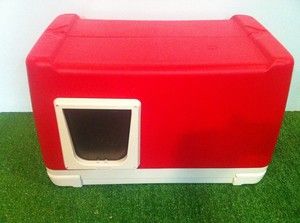 HEATED OUTDOOR CAT HOUSE, CAT POD, HOUSE, SHELTER, BED