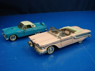 Franklin Mint Classic 50s Cars Shelf w 12 Cars 1 48 Mini Precision 