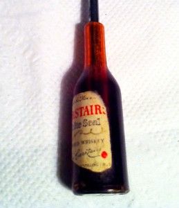 Vintage Carstairs White Seal Whiskey Bottle Screwdriver