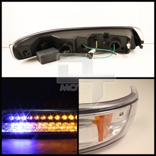   with clear lens feature led bumper lights with amber leds for center