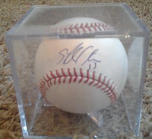 Starlin Castro MLB Baseball Signed Auto Autographed Ball PSA DNA 