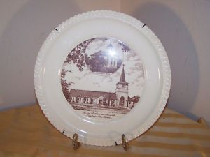 Souvenir Plate Zion Lutheran Church Castroville Texas