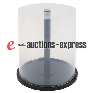   cd dvd storage cake box black base with spindle for cd dvd disc