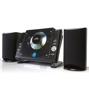 Coby CX CD377 Micro CD Player Stereo System with AM FM Tuner