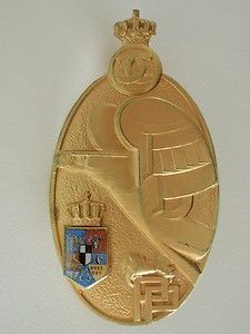   Military School Badge 1st Class King Carol II Issue Order RARE