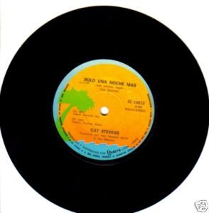 Cat Stevens Just Another Night 45 Single Chile 1980