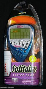 Solitaire Casino Electronic Travel Game New Tiger Games 2003 Handheld 