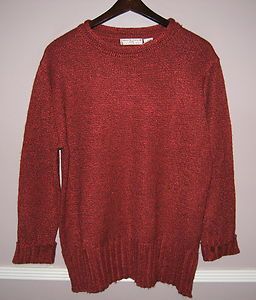 Womens Carolyn Taylor Red Sweater Size 2X