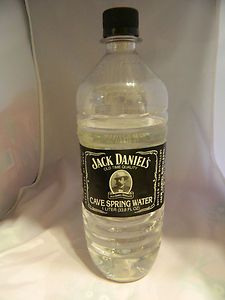 Vintage Jack Daniels Cave Spring Water Plastic Bottle